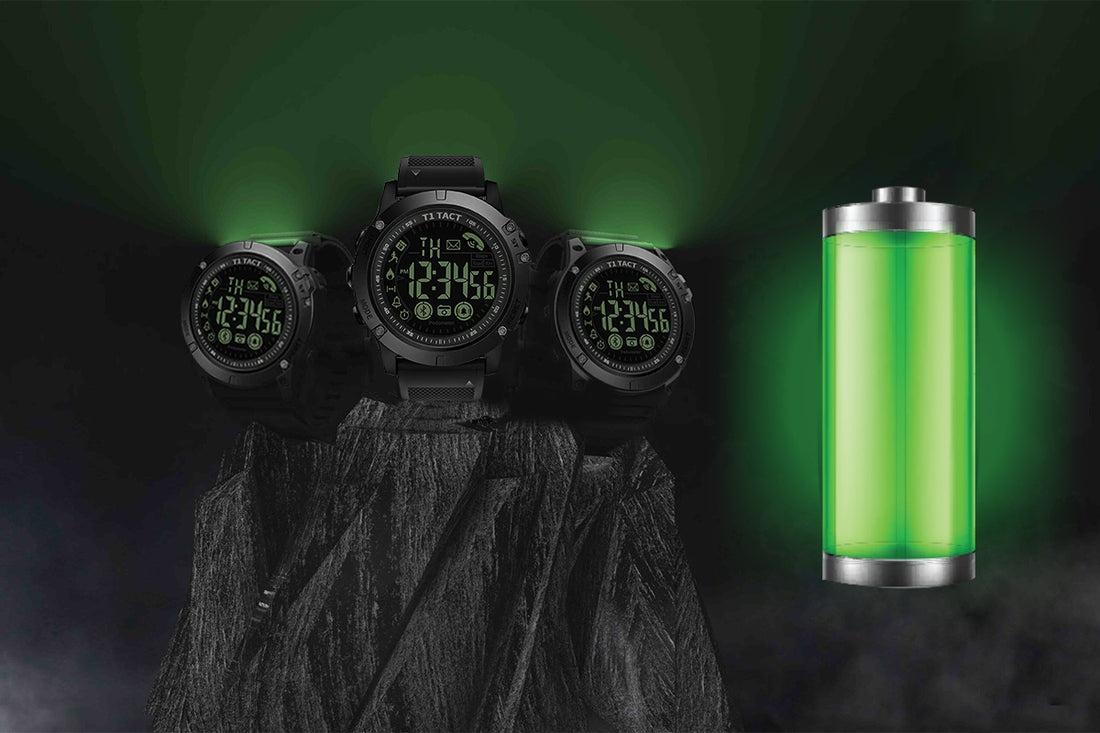 How Long Does a Tactical Smartwatch Battery Last?